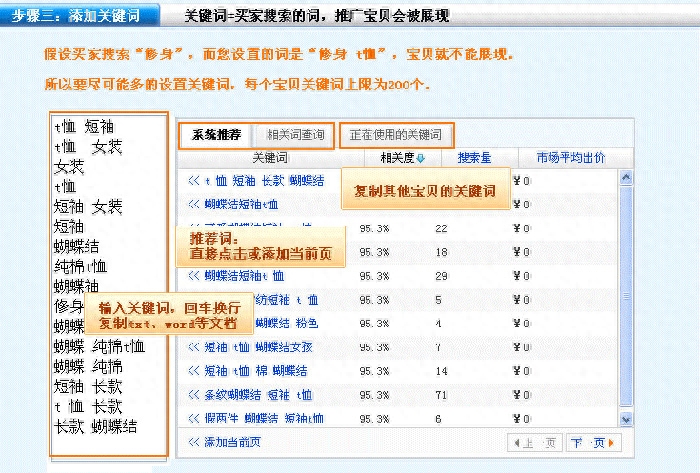 淘宝什么是卡位关键词(关键词卡位操作详解)