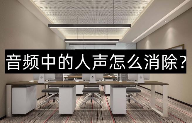 音频去除人声的软件（可以消除人声的软件）