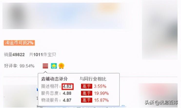 店铺半年内动态评分怎么看（淘宝dsr评分查询方法） - 12345678