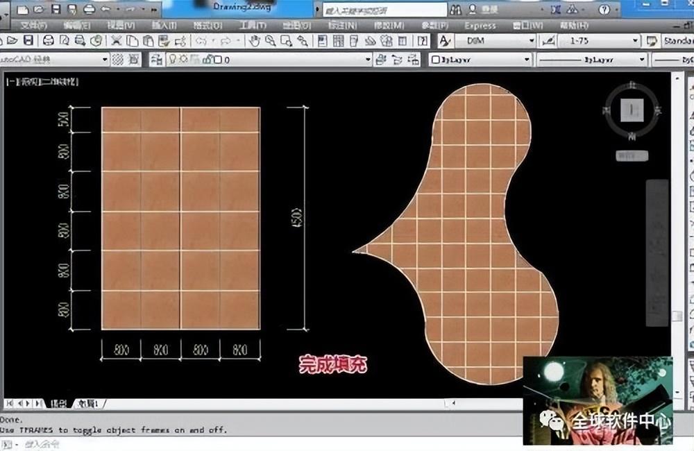 cad如何添加填充图案（cad填充图案操作步骤）