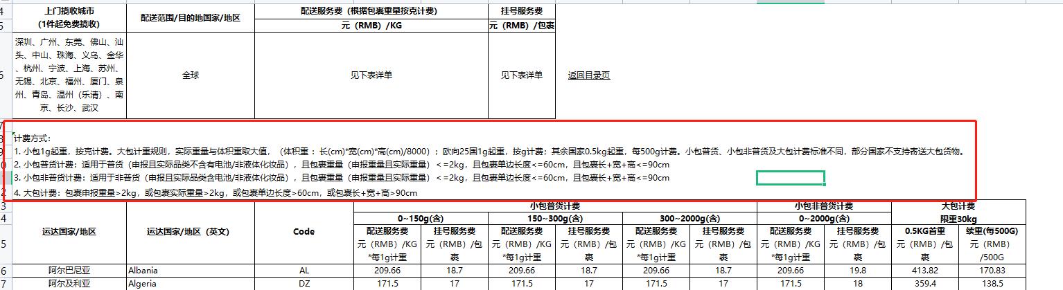 运费模板怎么设置（具体位置）