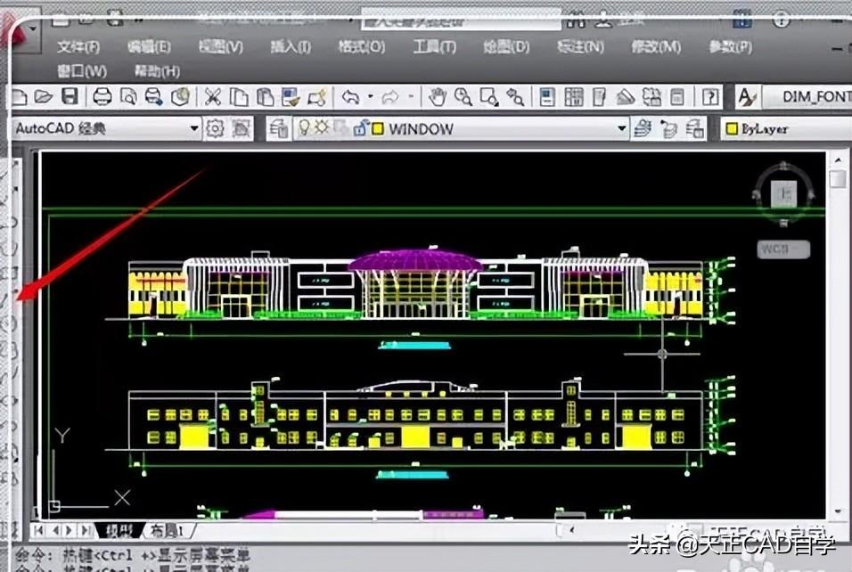 cad绘图工具栏如何调出来（cad绘图教学视频教程）