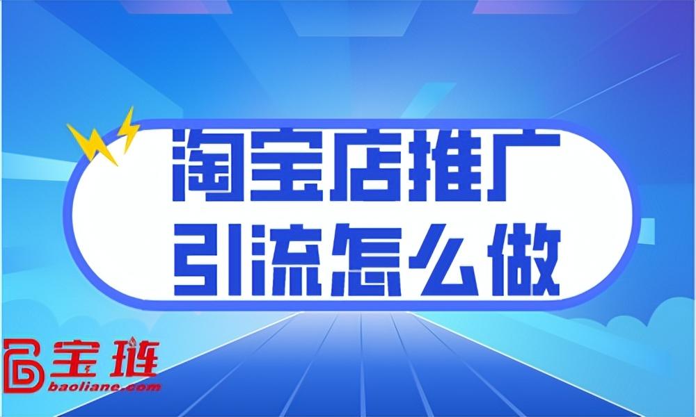 如何把自己的淘宝店推广出去（新手卖家推广方法和技巧） - 12345678